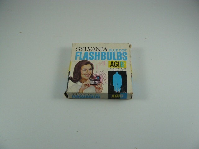 SYLVANIA BLUE DOT AG1B FLASHBULBS