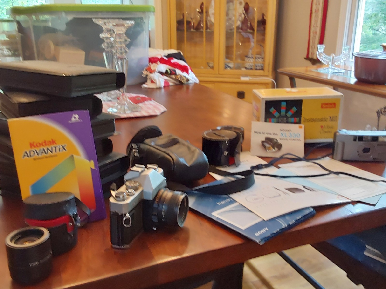 Lge Lot Vintage Unrelated Camera and Camera Accessories