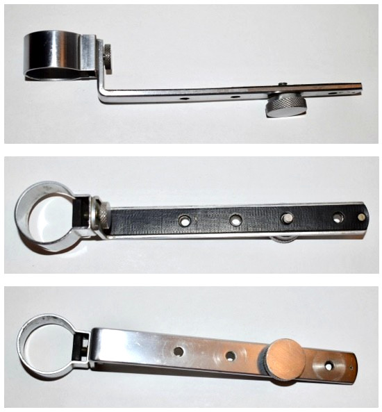 Vintage Camera Flash Handle Shoe Mount Holder SLR DSLR Clamp-On Metal Bracket
