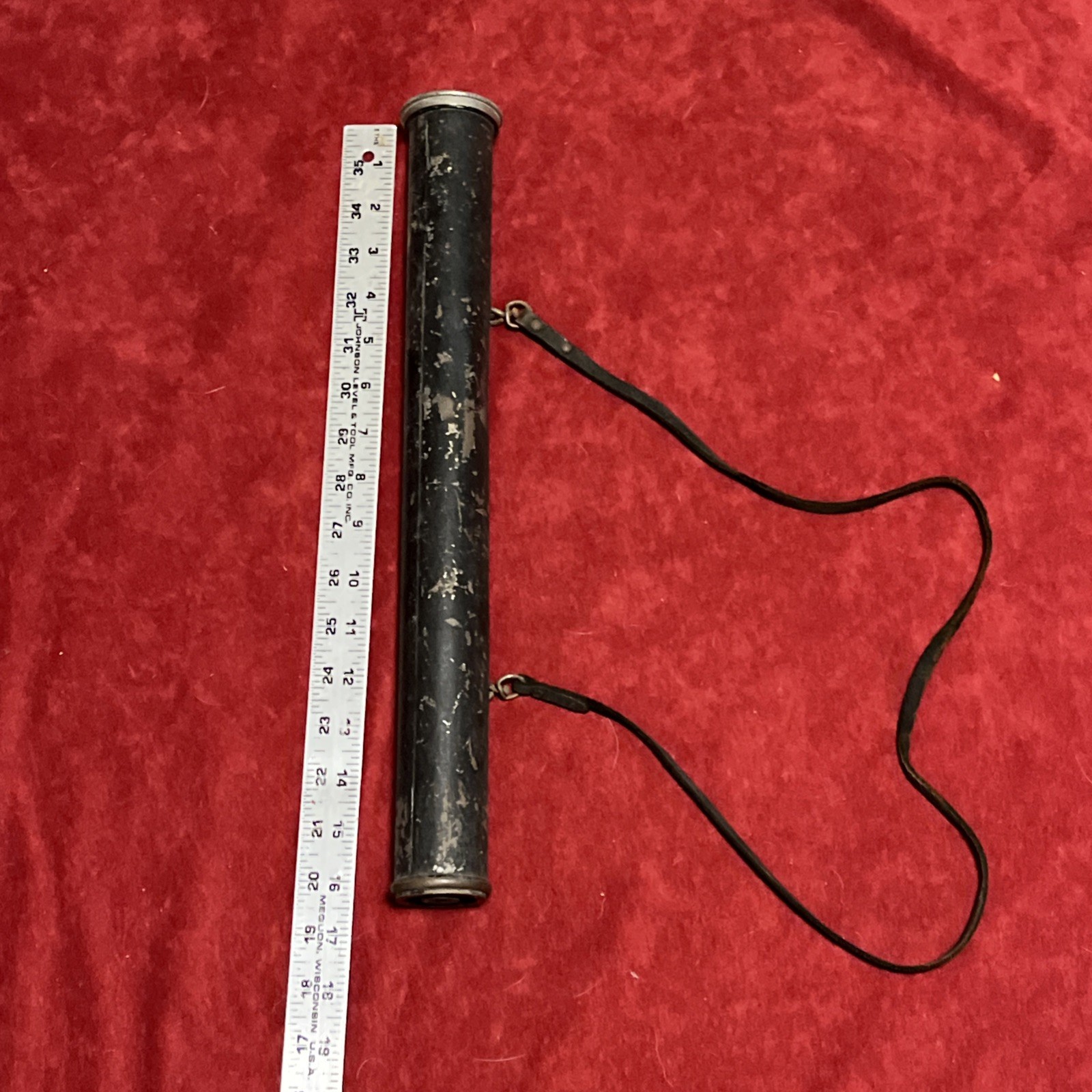 Antique photography film tripod 4 Feet Tall Max Ensign Extendo Tripod With Case