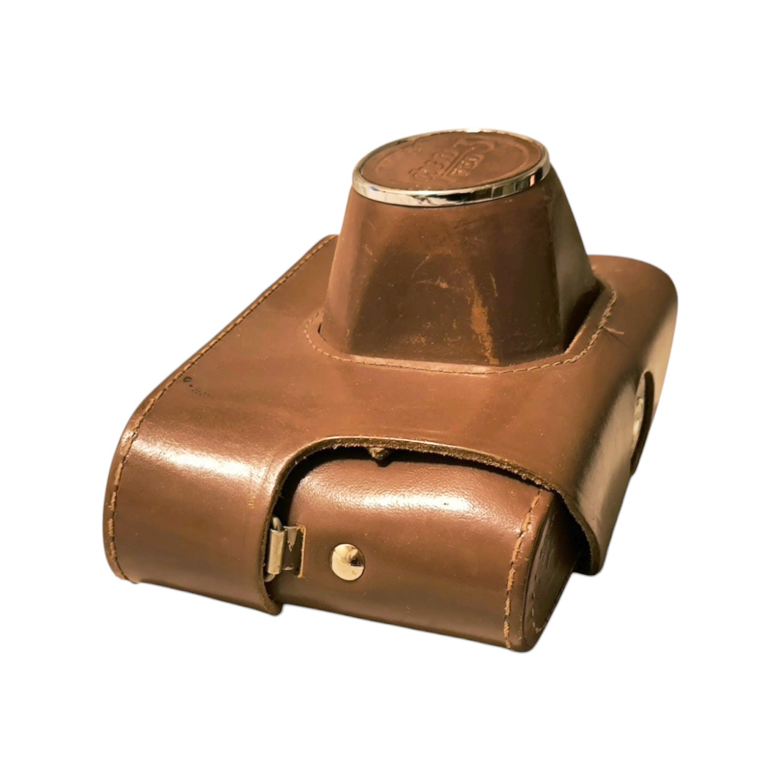 FED-3 Photo Camera Original Genuine Leather Case, 1960s-1980s