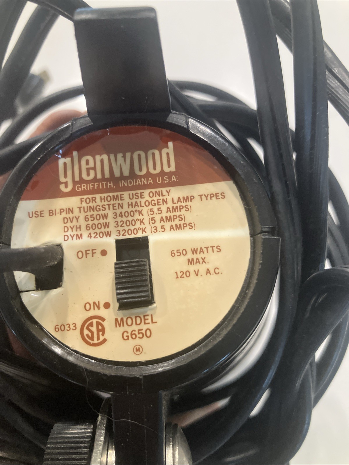 ⁠Smith-Victor Movie Light, likely Model S650 or Q1-U