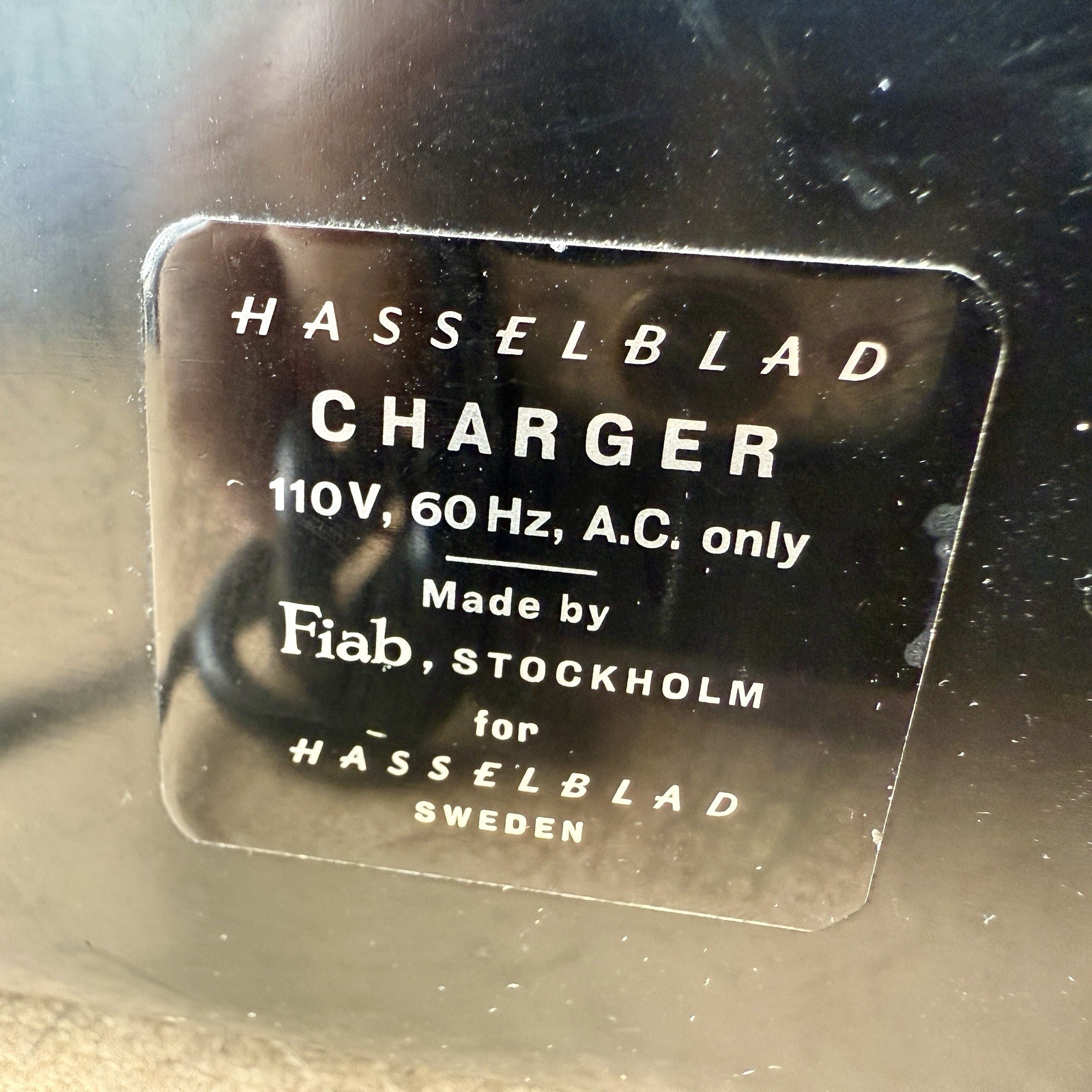 Hasselblad Recharge Unit for 500EL Fiab Sweden