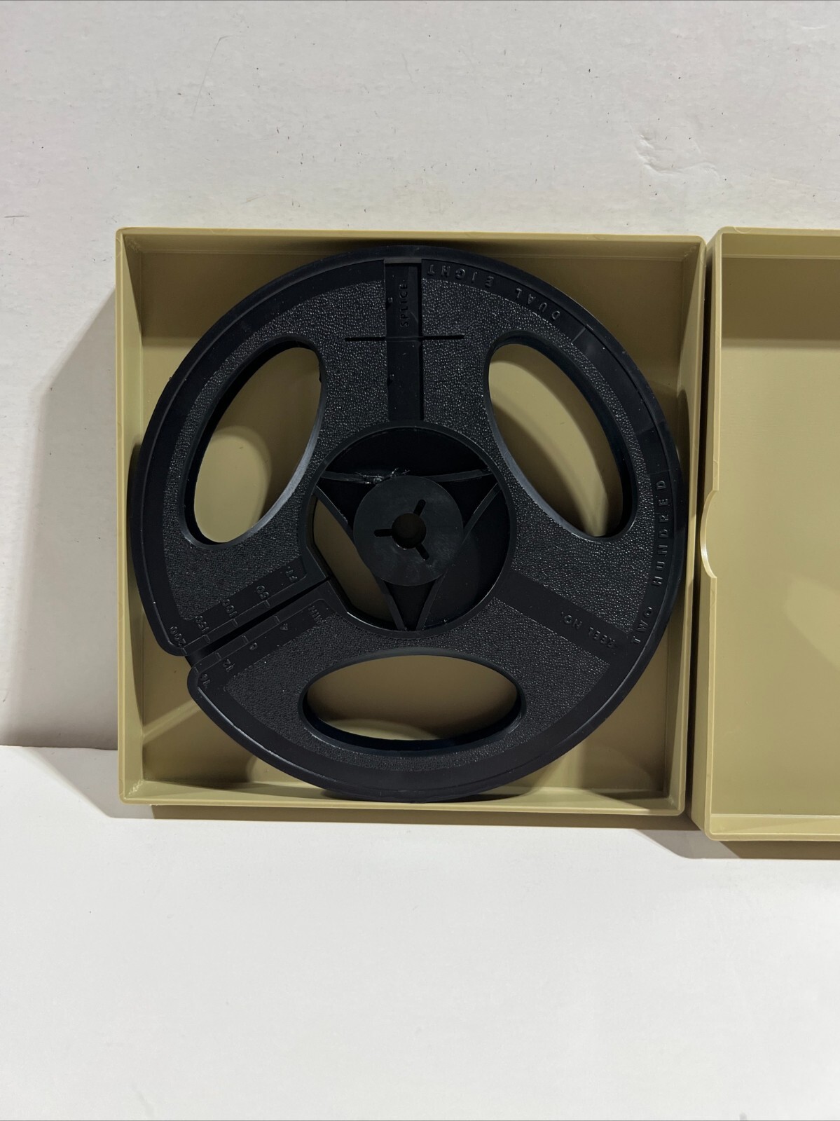 Vintage Baia 200ft Capacity Reel and Storage Case Movie & Photography Accessory