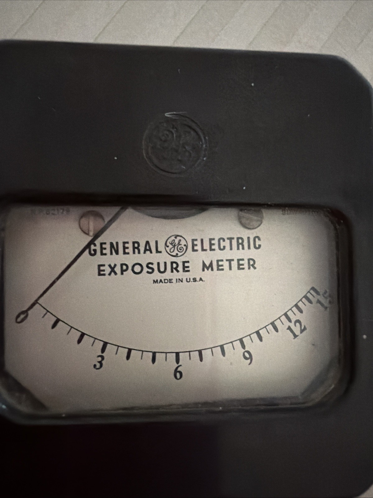GENERAL ELECTRIC VINTAGE Exposure Meter Bakelite Black Good Condition 1930’s?