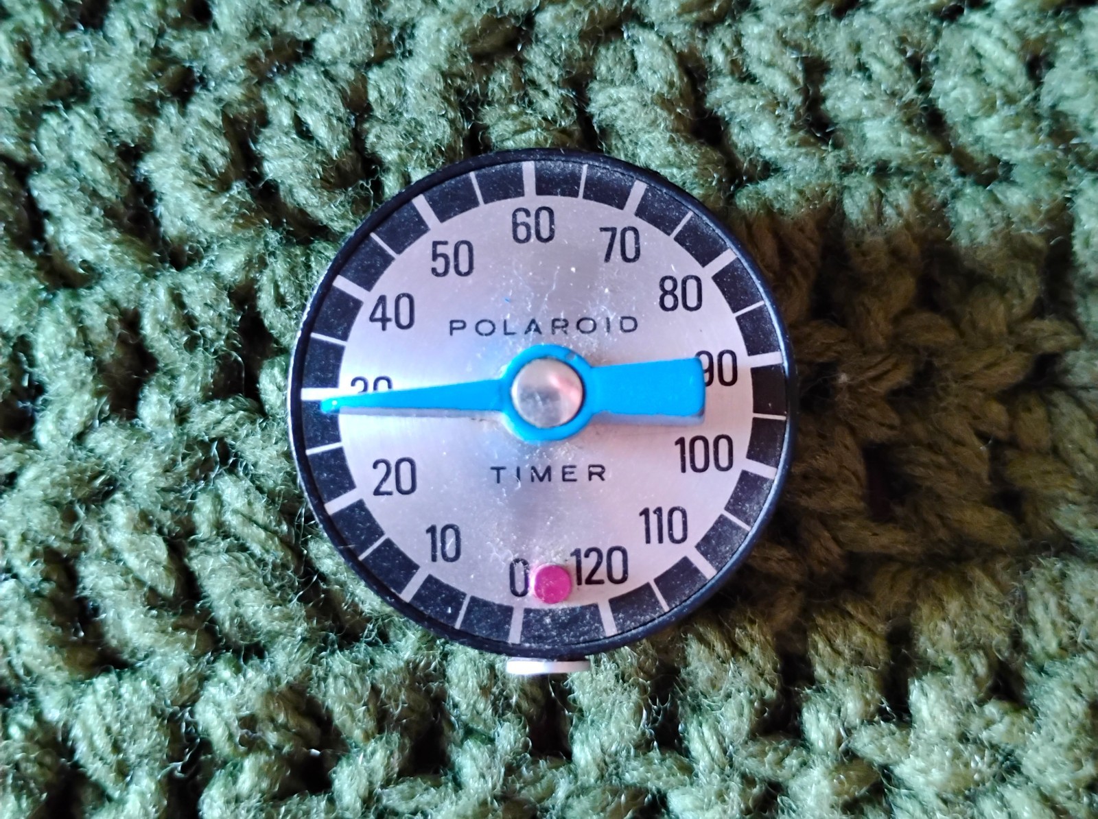 Vintage Polaroid Development Timer – Model #128 – Used Original Camera Watch