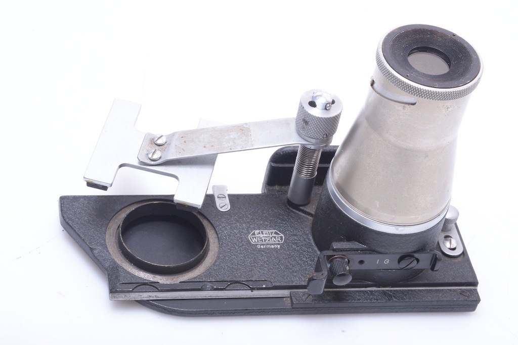 ✅ LEICA LEITZ ‘OOZAB’ FOCOSLIDE FOCUSING STAGE. W/ ‘LVFOO’ FINDER.   