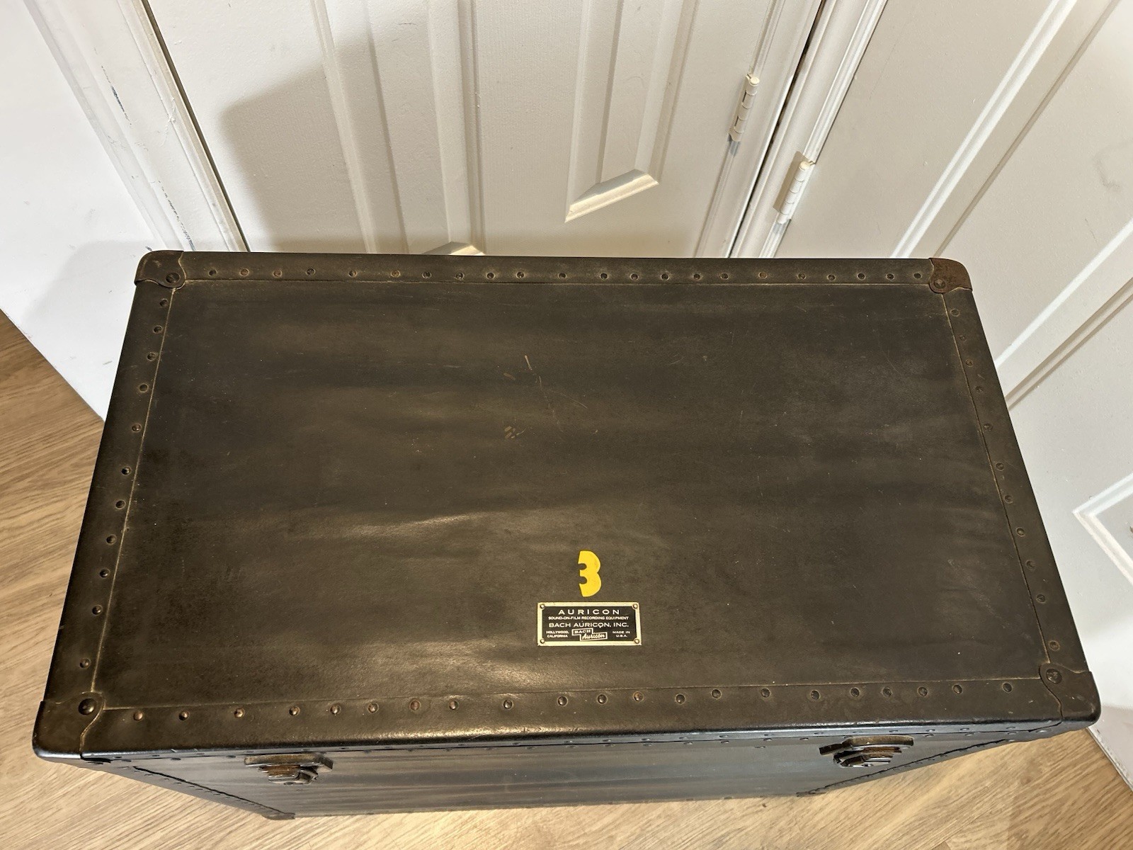Vintage Bach Auricon Sound-on-Film Equipment Case – Hollywood CA – No. 3