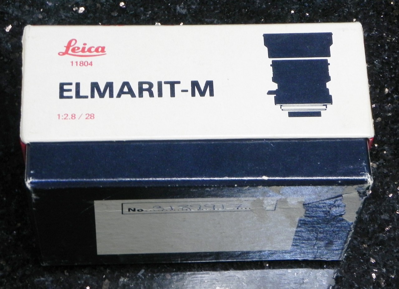 Leica Box for M 28mm f2.8 Elmarit #3189917