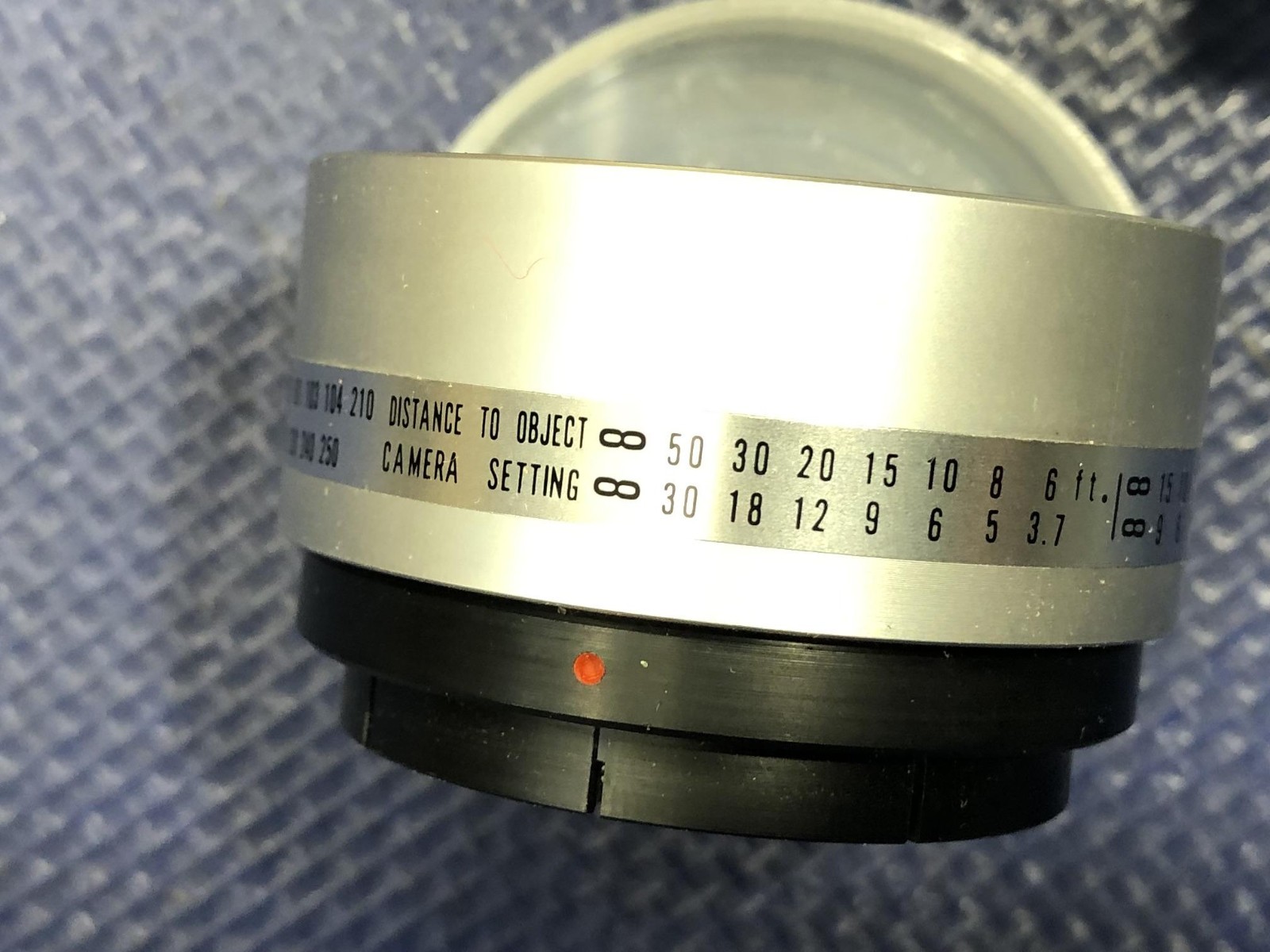 Kaligar Lens & Viewfinder in Case vintage Japan Polaroid Land Camera 250