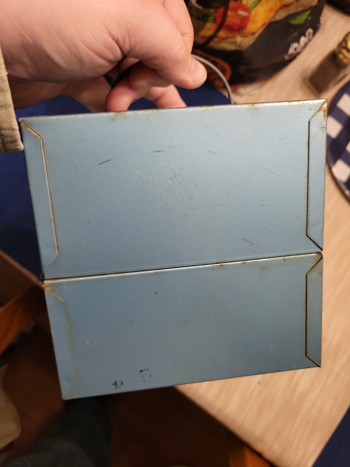 Vintage Kmart Metal Reel Storage Film Case Box