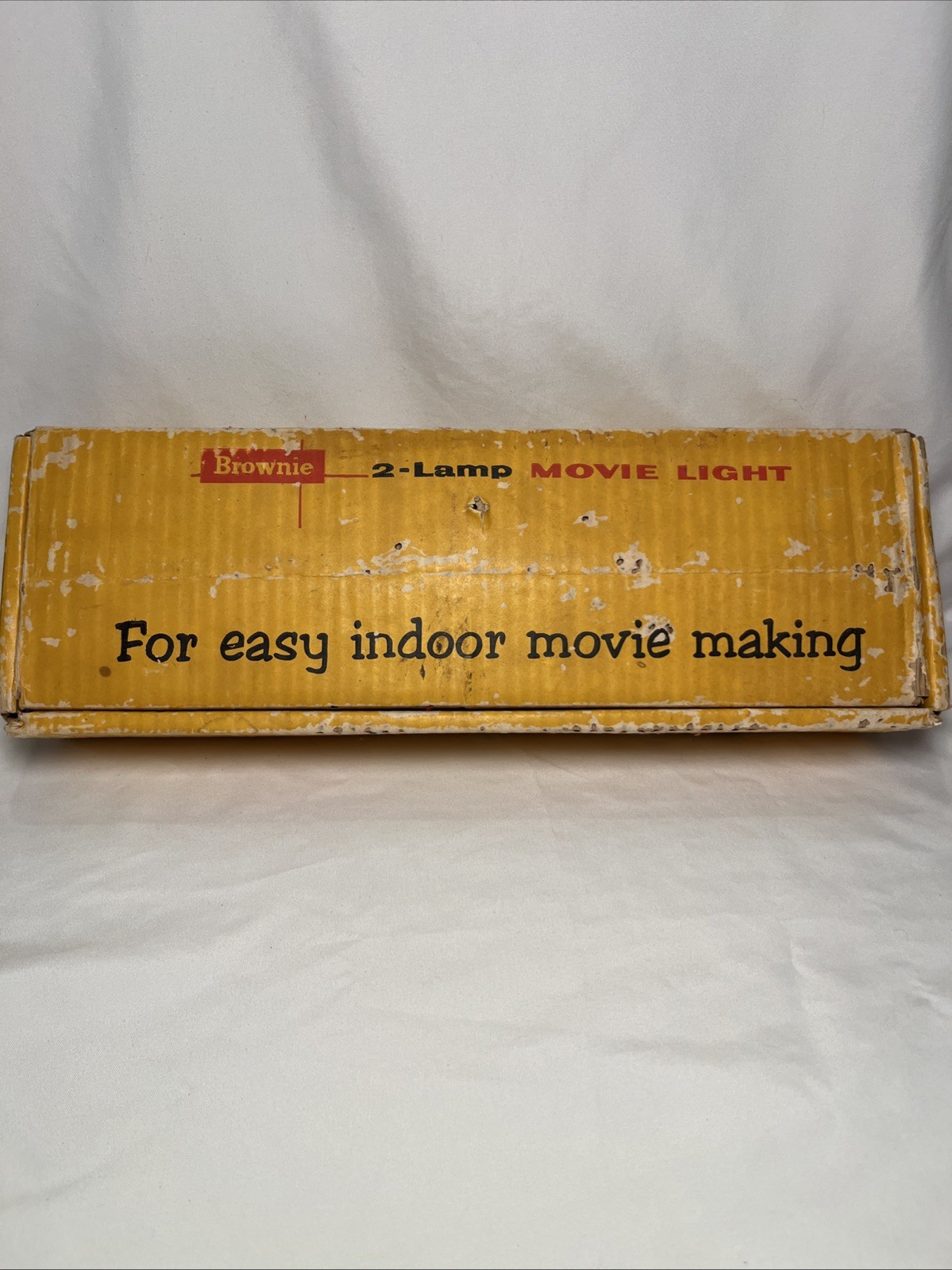 Kodak Brownie 2-Lamp Movie Light Tested
