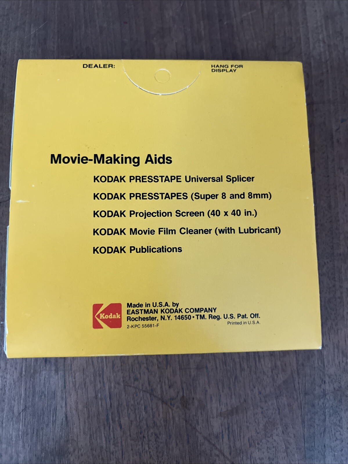 Vintage Kodak 882 Super 8mm Movie Reel 200 ft (5 inch) Reel Only NIB
