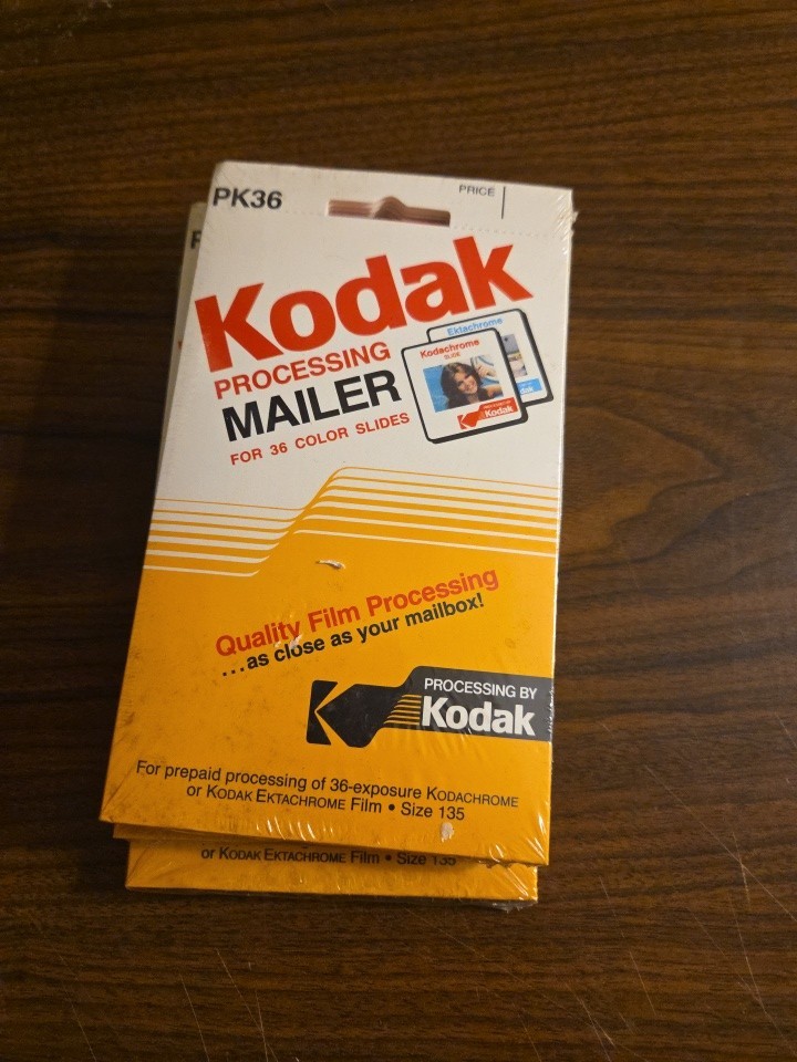 Lot Of 15 (3 Packs Of 5) Vintage Kodak Mailer for 36-Exposure 135 Film Sealed