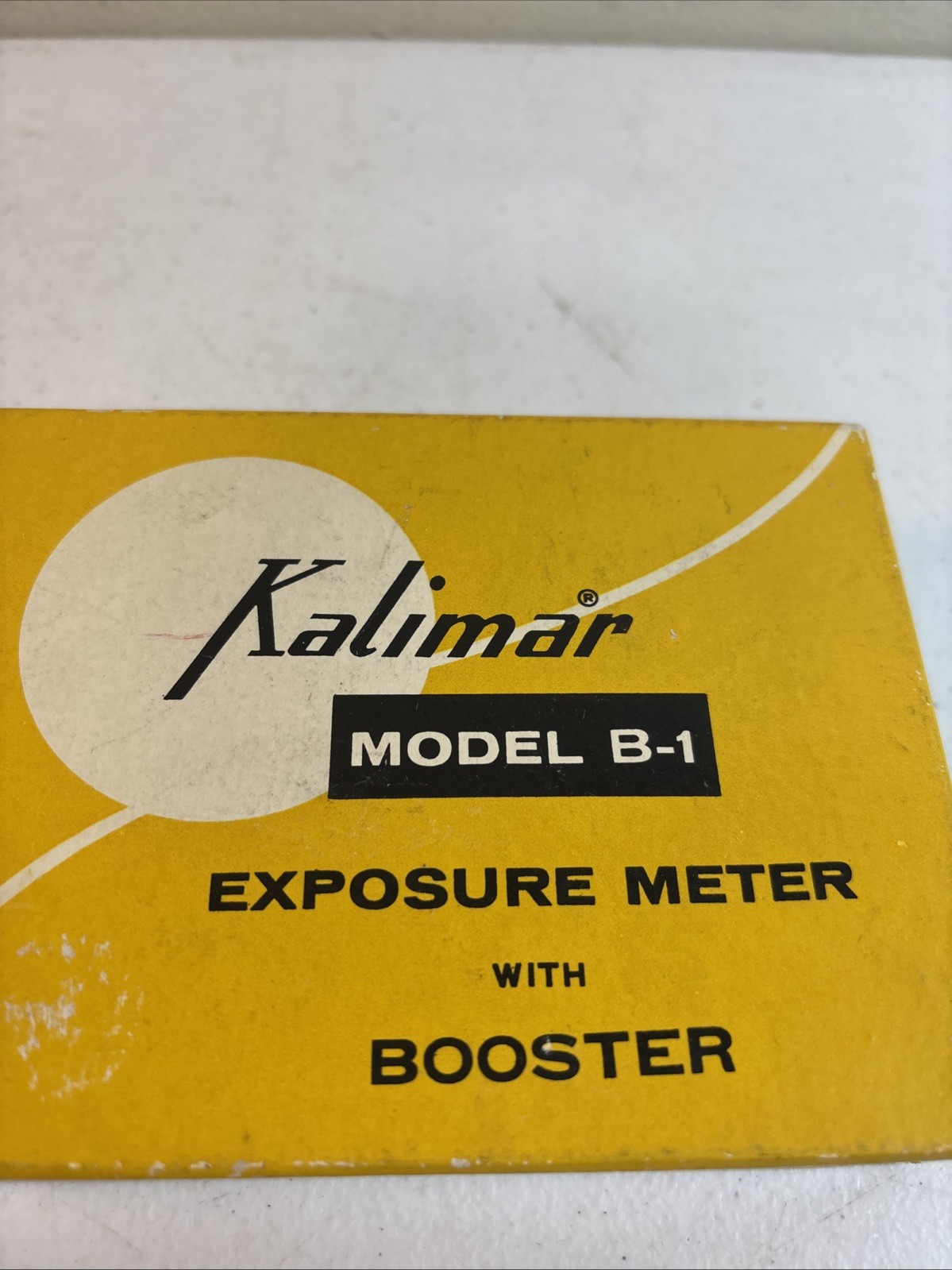 KALIMAR B-1 EXPOSURE METER & BOOSTER KIT W/Original Box VTG