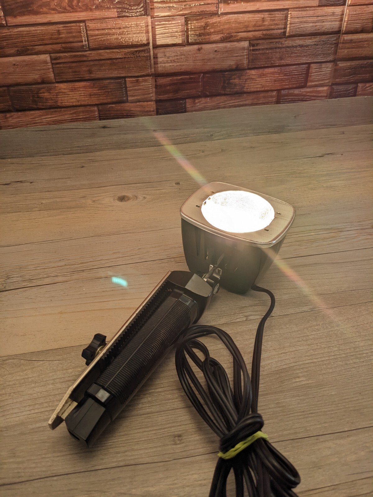 Electric Sun Gun II Movie / Camera Light Sylvania SG-55 W/ Box Tested/Working