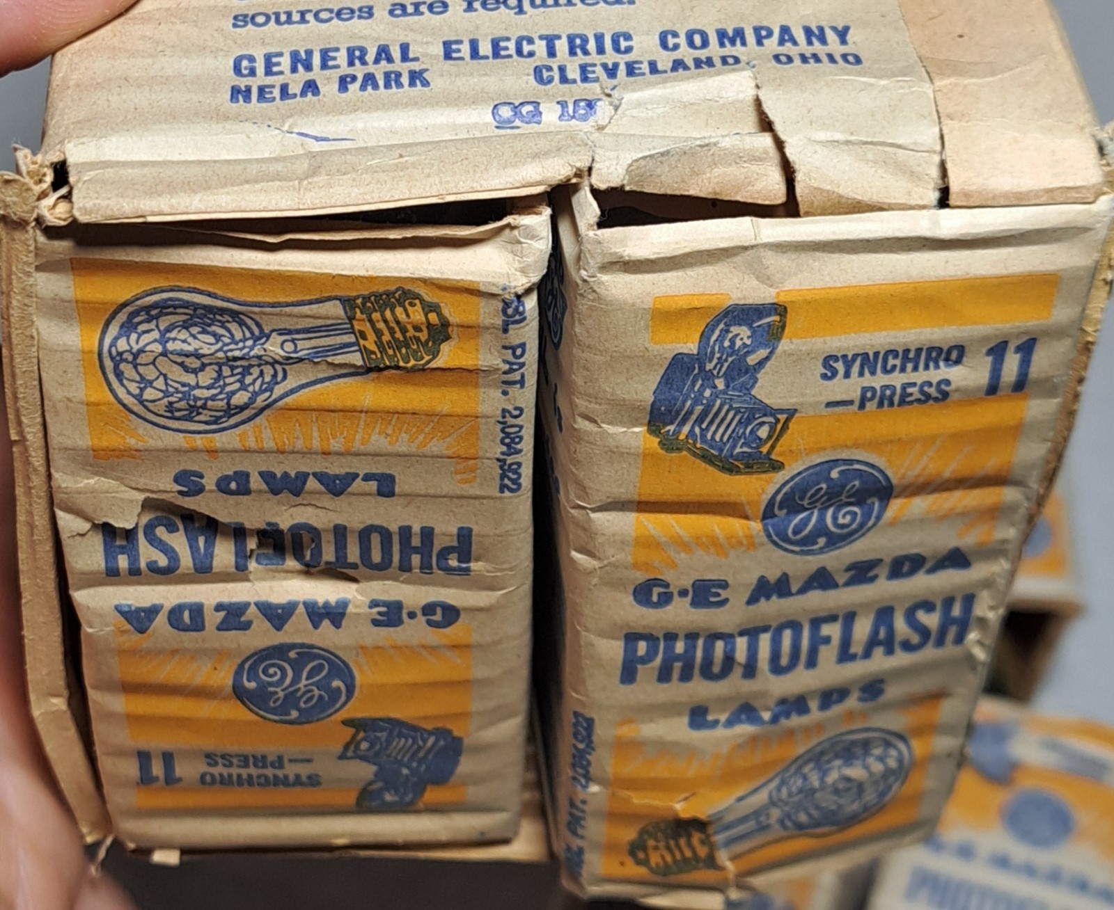 GE General Electric Photoflash 11 Flash Bulb Camera Video Vintage NOS Lot Of 11