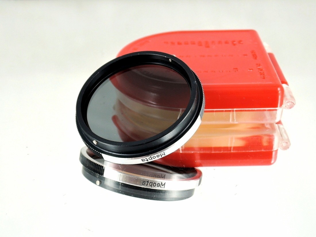 Flexaret MEOPTA N2 B36 Gray Filter Czechoslovakia Genuine Accessories Bayonet