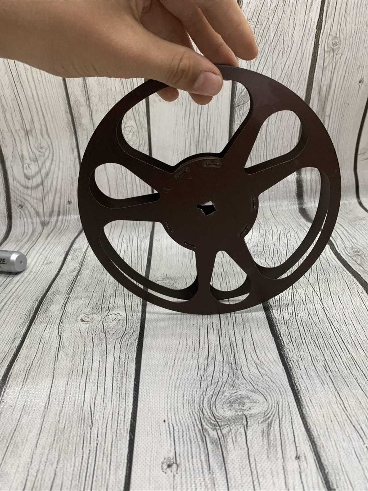Golden Brothers Film Reel PAT 7” 122.017 Brown