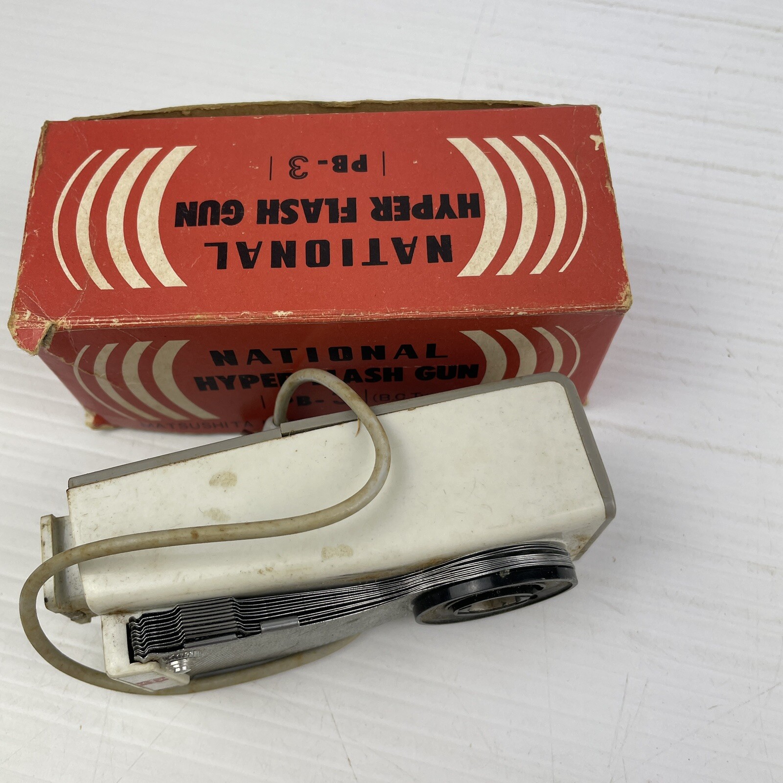 NATIONAL HYPER FLASH GUN PB-3 PHOTOGRAPY CAMERA PHOTO Untested