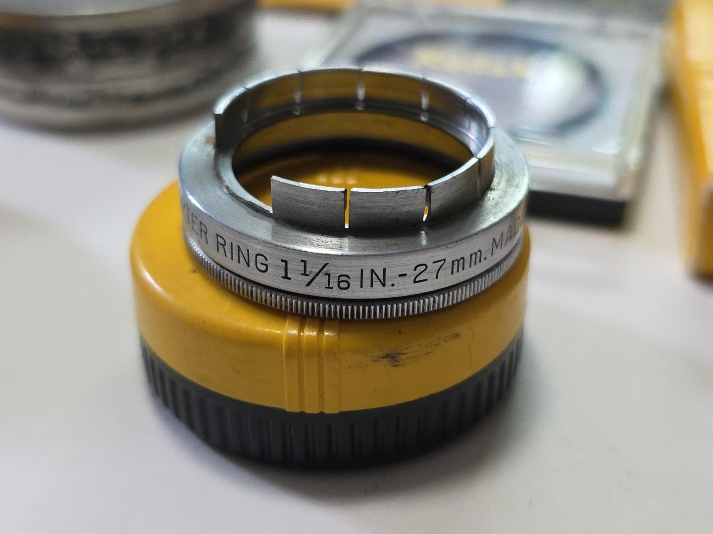 Lot Of Vintage Kodak, Camera Accessories Filters, Series V Adapters, Gel