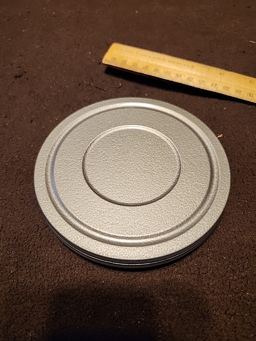 5″ 8mm Film Reel and Canister Kenco Burlington Wis 50 100 150 Marks.