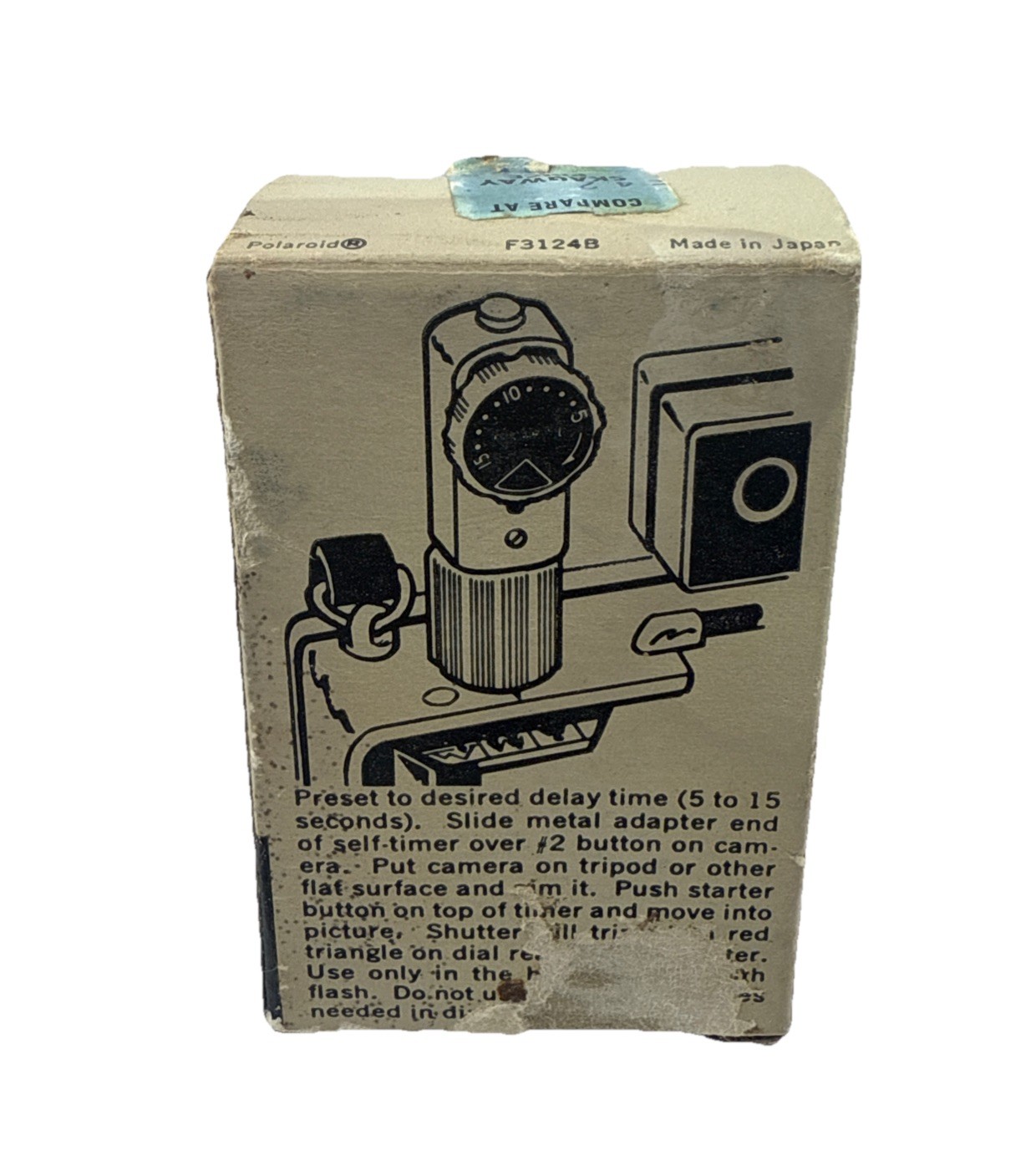 Vintage Polaroid # 192 Self Timer For Polaroid Color Pack Cameras