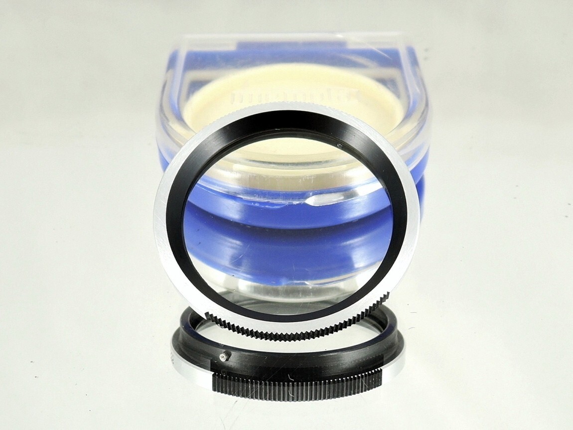 Flexaret UV B36 Filter Meopta Accessories Bayonet RARE + right blue plastic box.