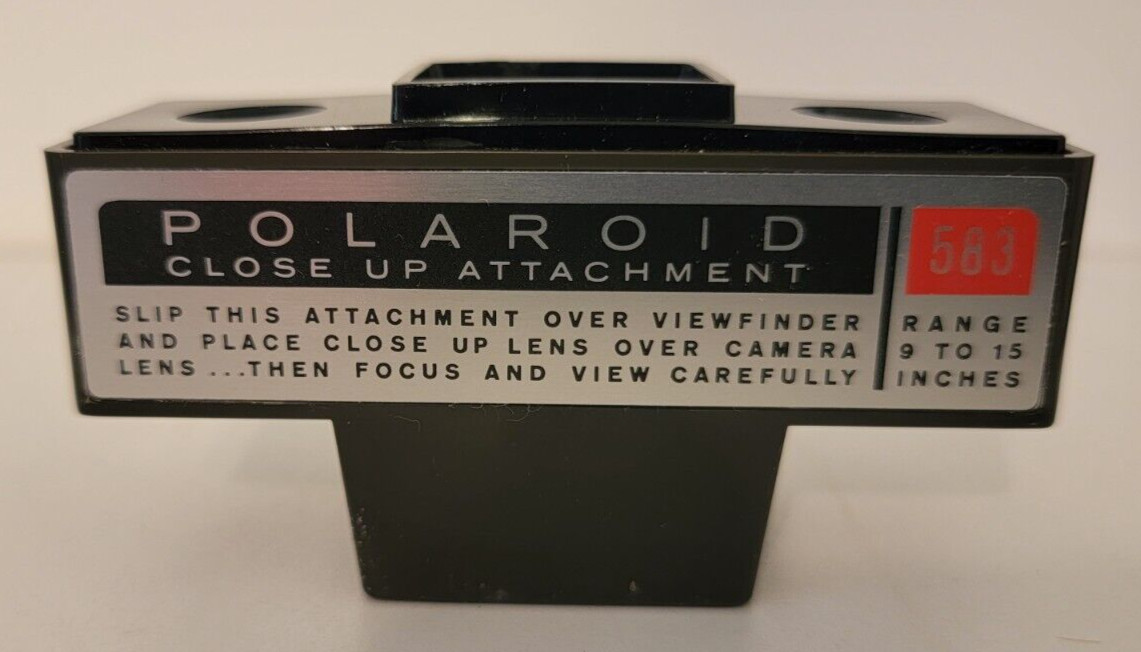 Vintage Polaroid Close-up Kit #583