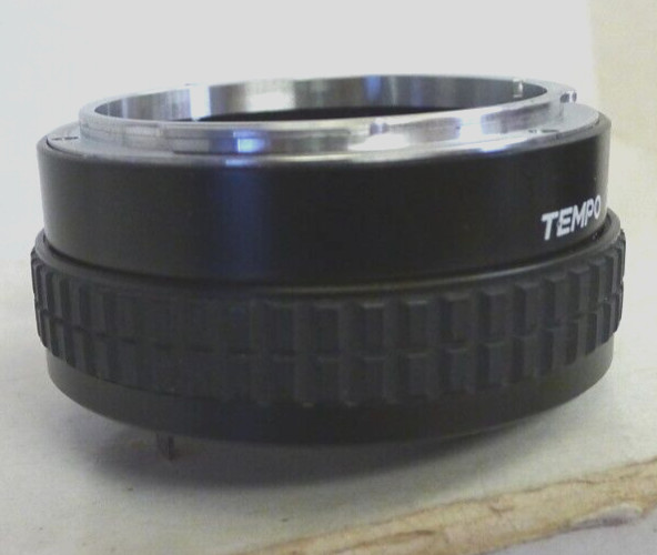 Tempo 2X Tele Converter MC +Both End Caps for Canon FD – Made in Japan