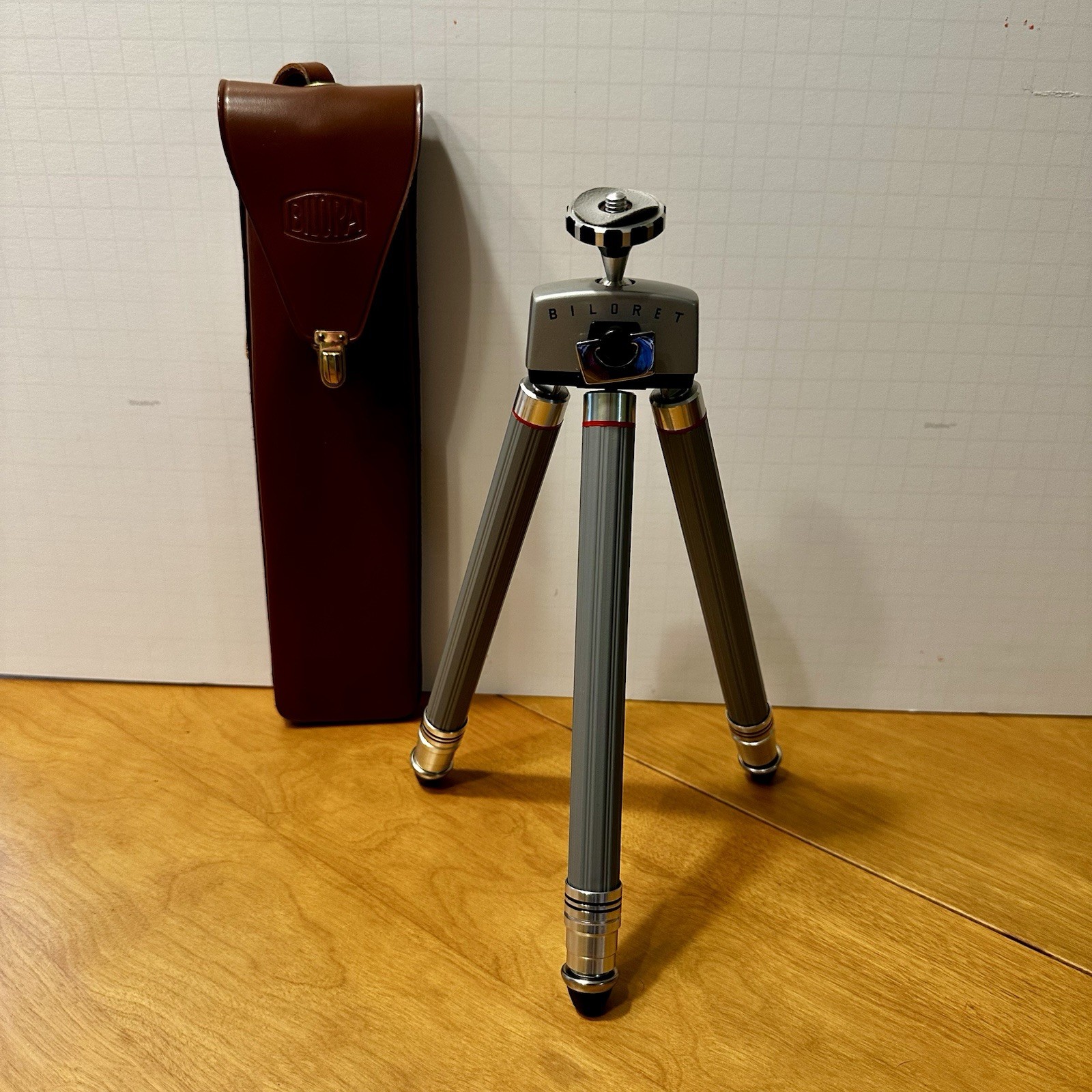 ✨ Vintage Bilora Biloret Model 2017 Telescoping Mini Tripod Made In Germany ✨