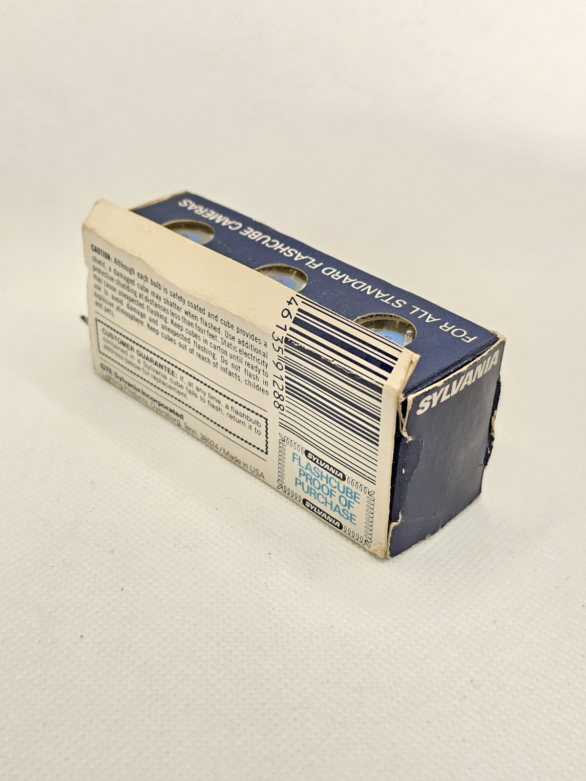 Vintage Sylvania Flashcubes 3 Cubes 12 Flashes New in the box