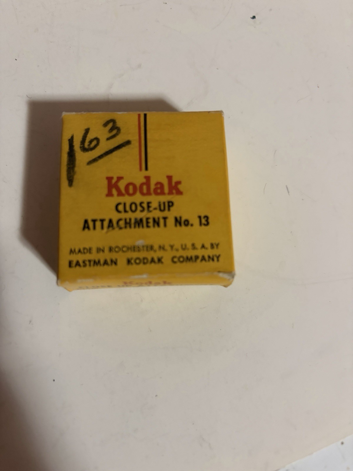 Vintage KODAK CLOSE-UP ATTACHMENT No. 3 in Original Box