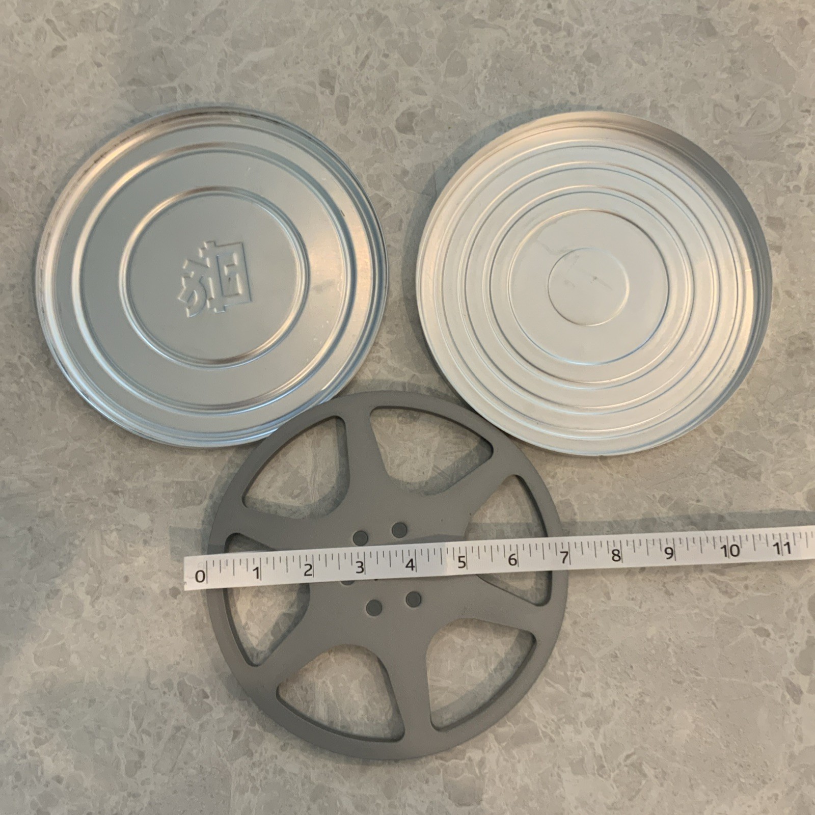 Vintage Kodak 8mm Metal 7” Reel With Metal Carry Case