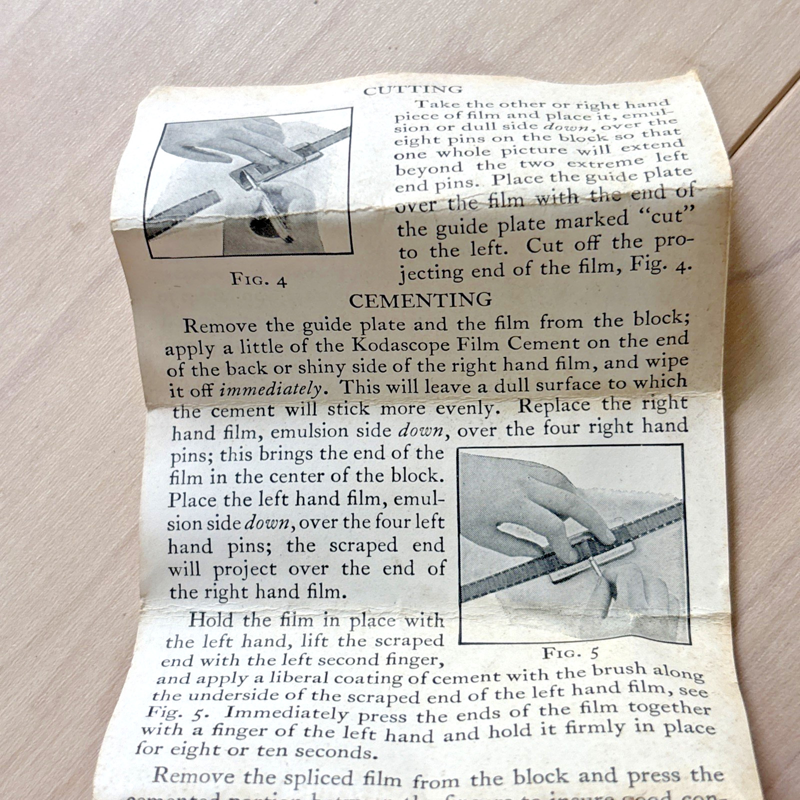 Eastman Kodak Company Kodascope Film Splicing Outfit Original Packaging