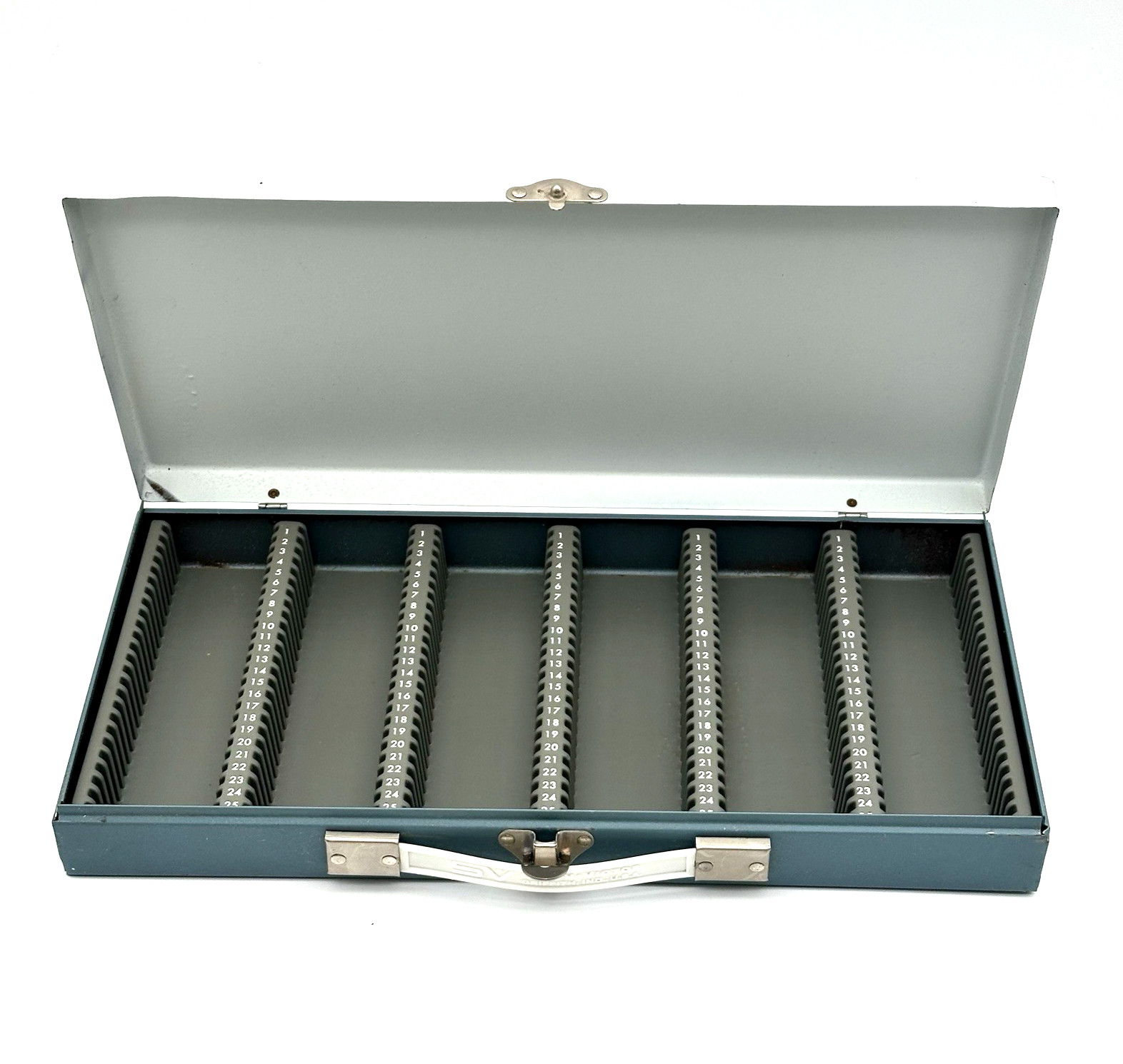 Vintage Smith & Victor 35MM Slide Storage File Box Case Organizer Griffith, USA