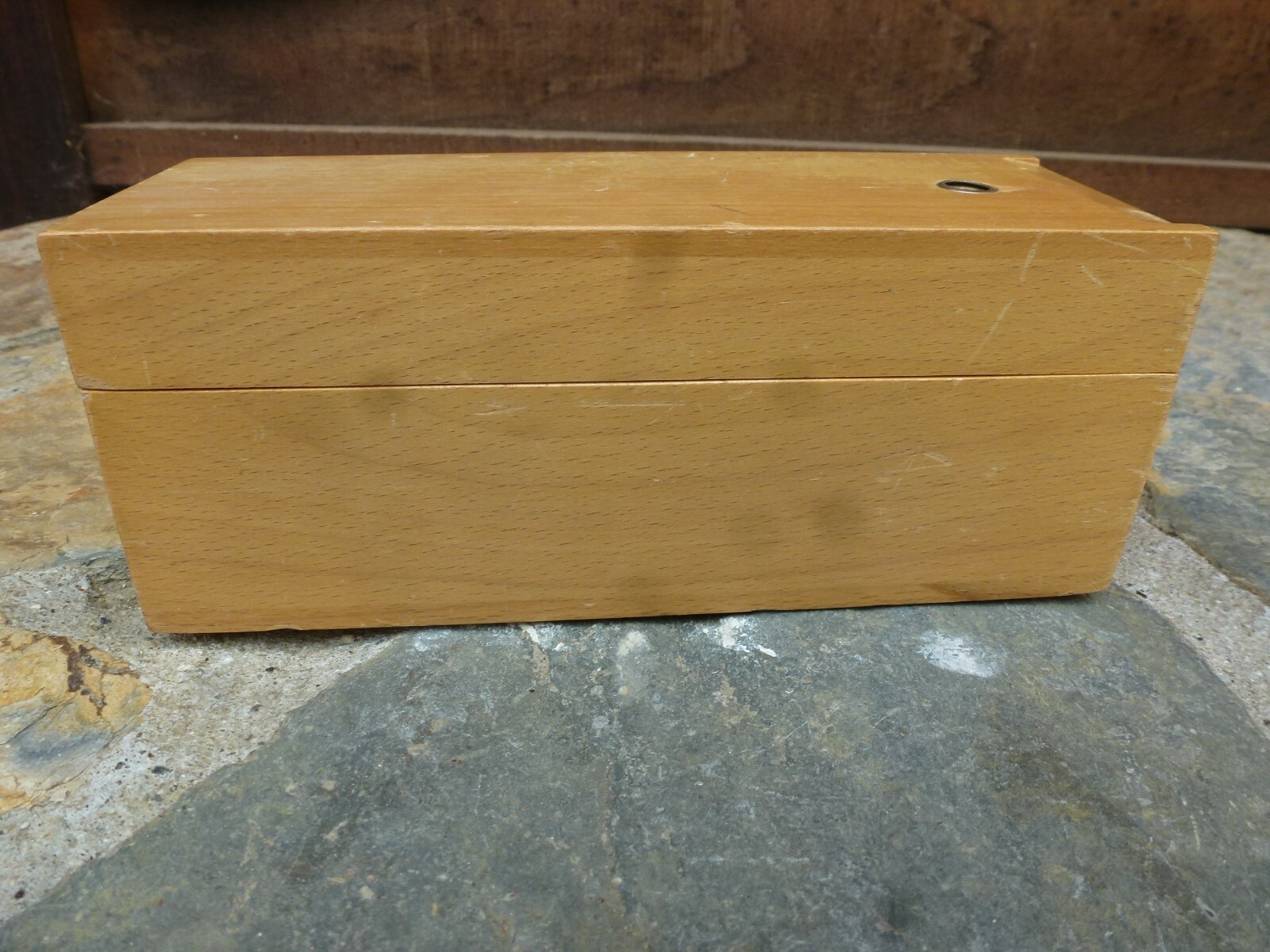 Vintage Wooden KODASLIDE Sequence File Box Eastman KODAK Company USA