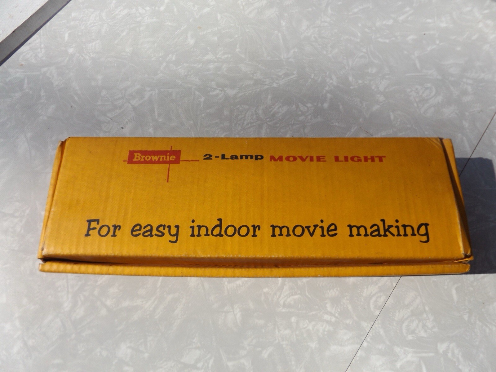 Vintage Kodak Brownie 2 Lamp Handheld Movie Light in Box
