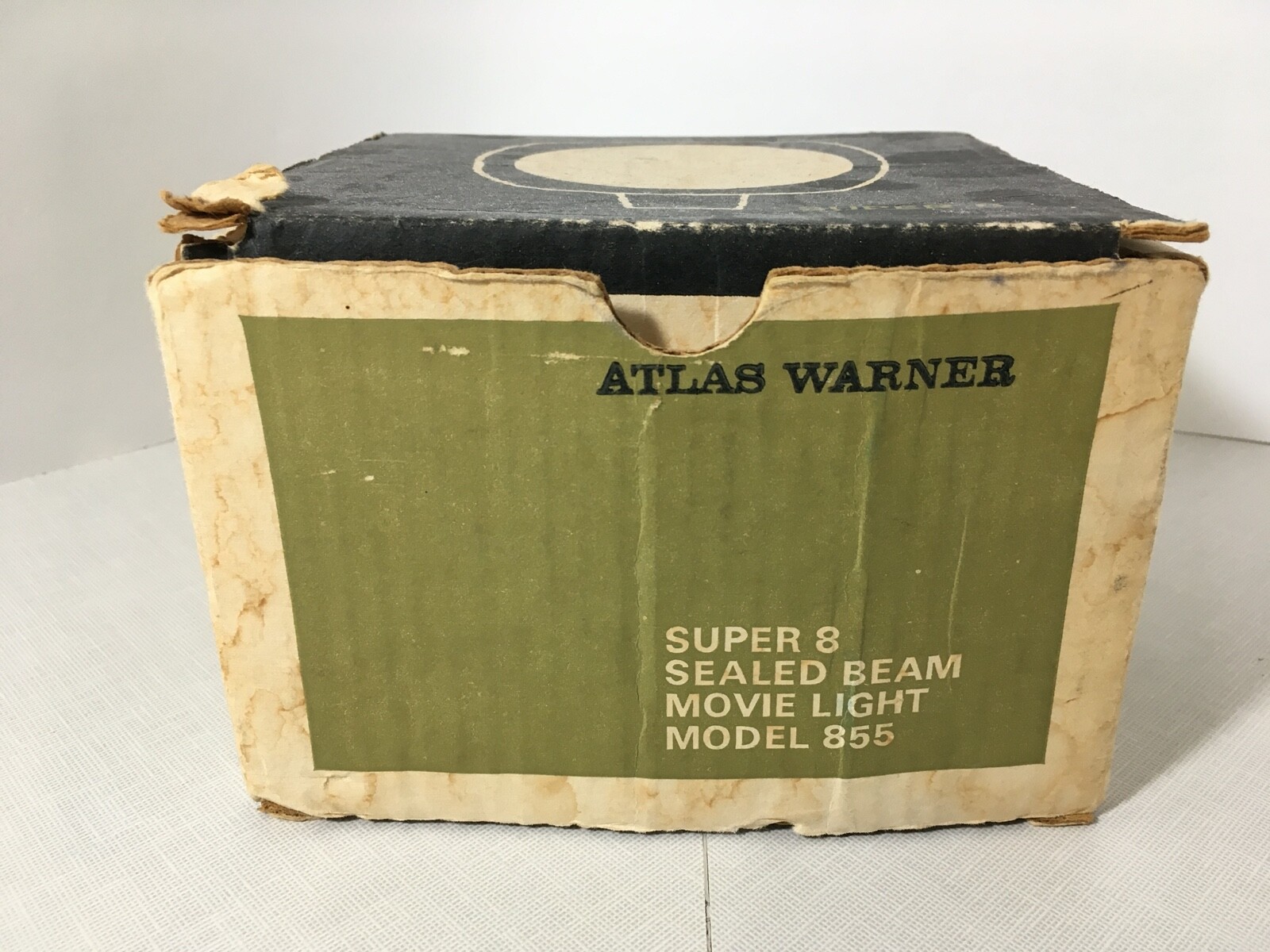 Vintage Atlas Warner Super 8 Sealed Beam Movie Light Model 855 – Works!