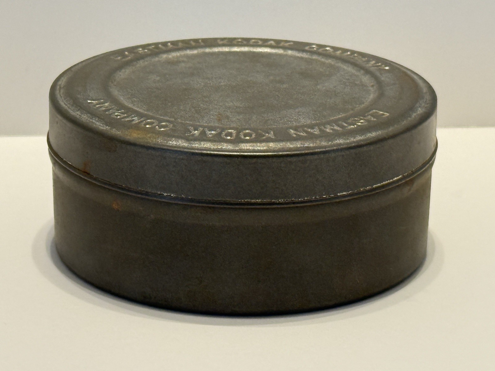 Eastman Kodak Company Film Storage Tin Vintage Empty Width 3 3/4”