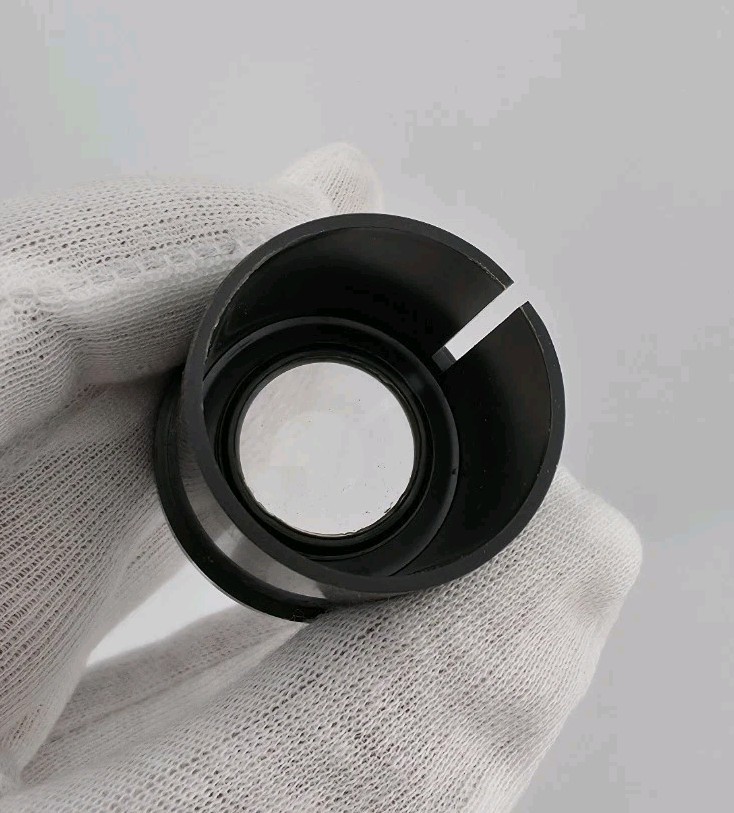 Vintage Soviet Film Viewing Lens Ussr Magnifying Glass Film Viewer L-5 Rare 5х
