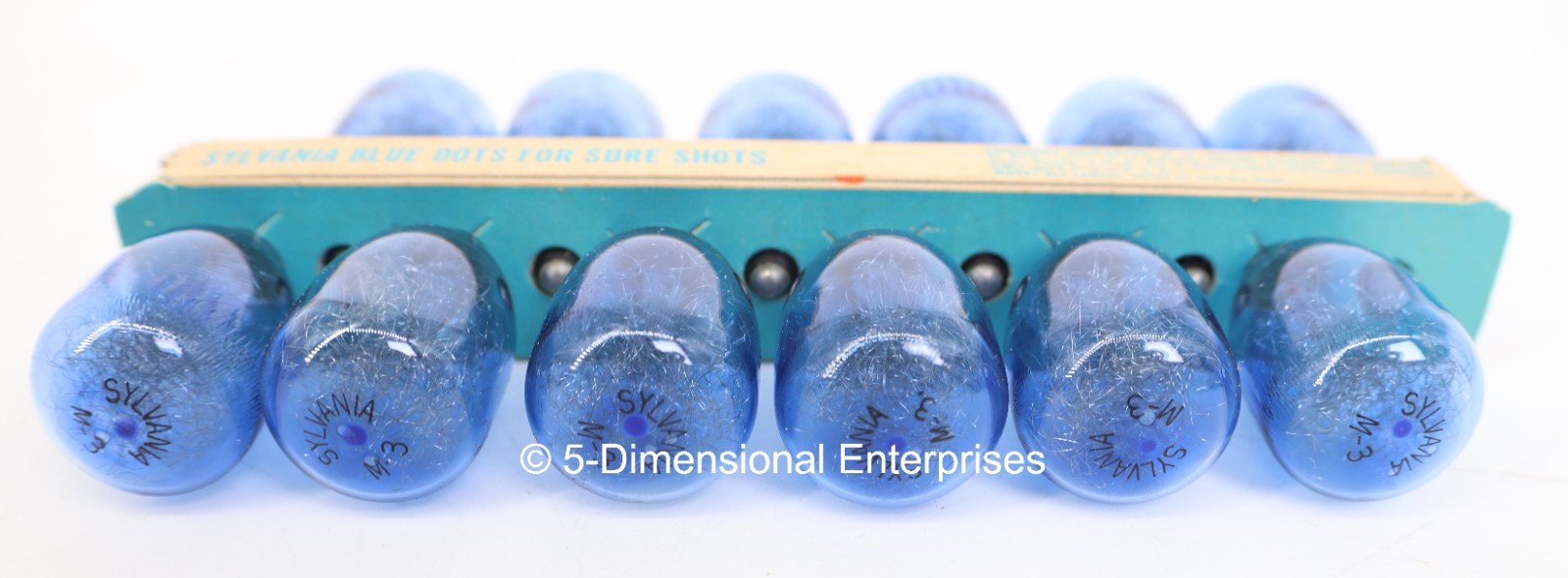 Sylvania Blue Dot Flashbulbs M3B 12-Pack in Original Packaging USA
