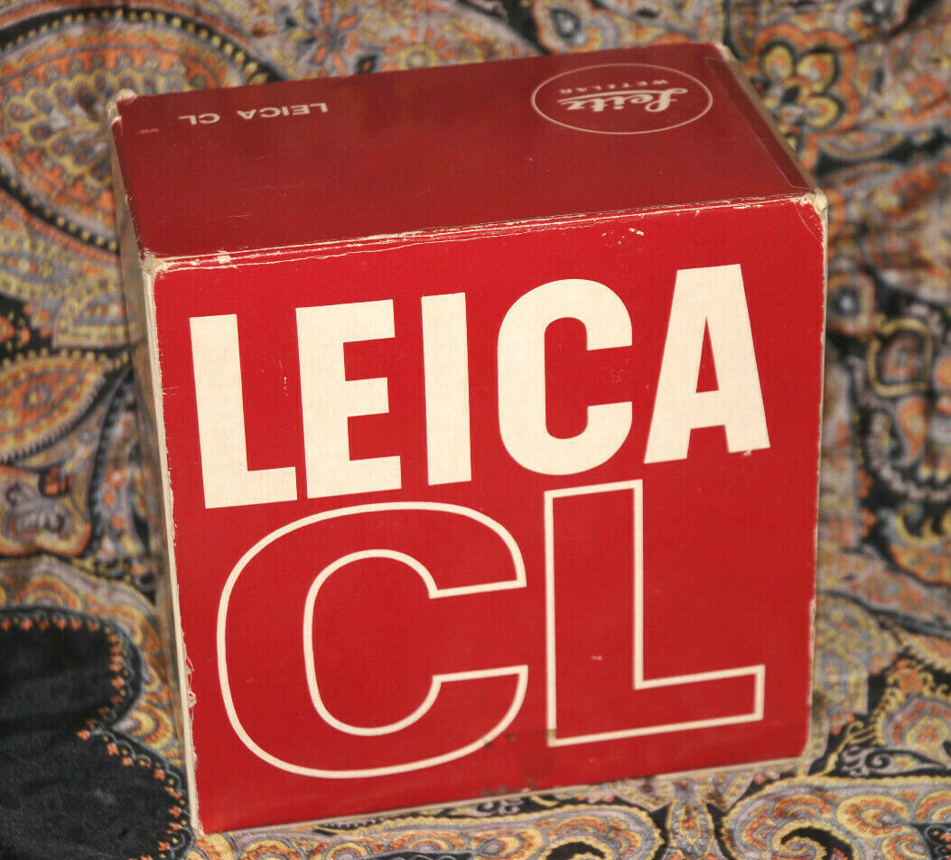 Leica Box only for CL 50th Anniversary & 40 Summicron 1401954