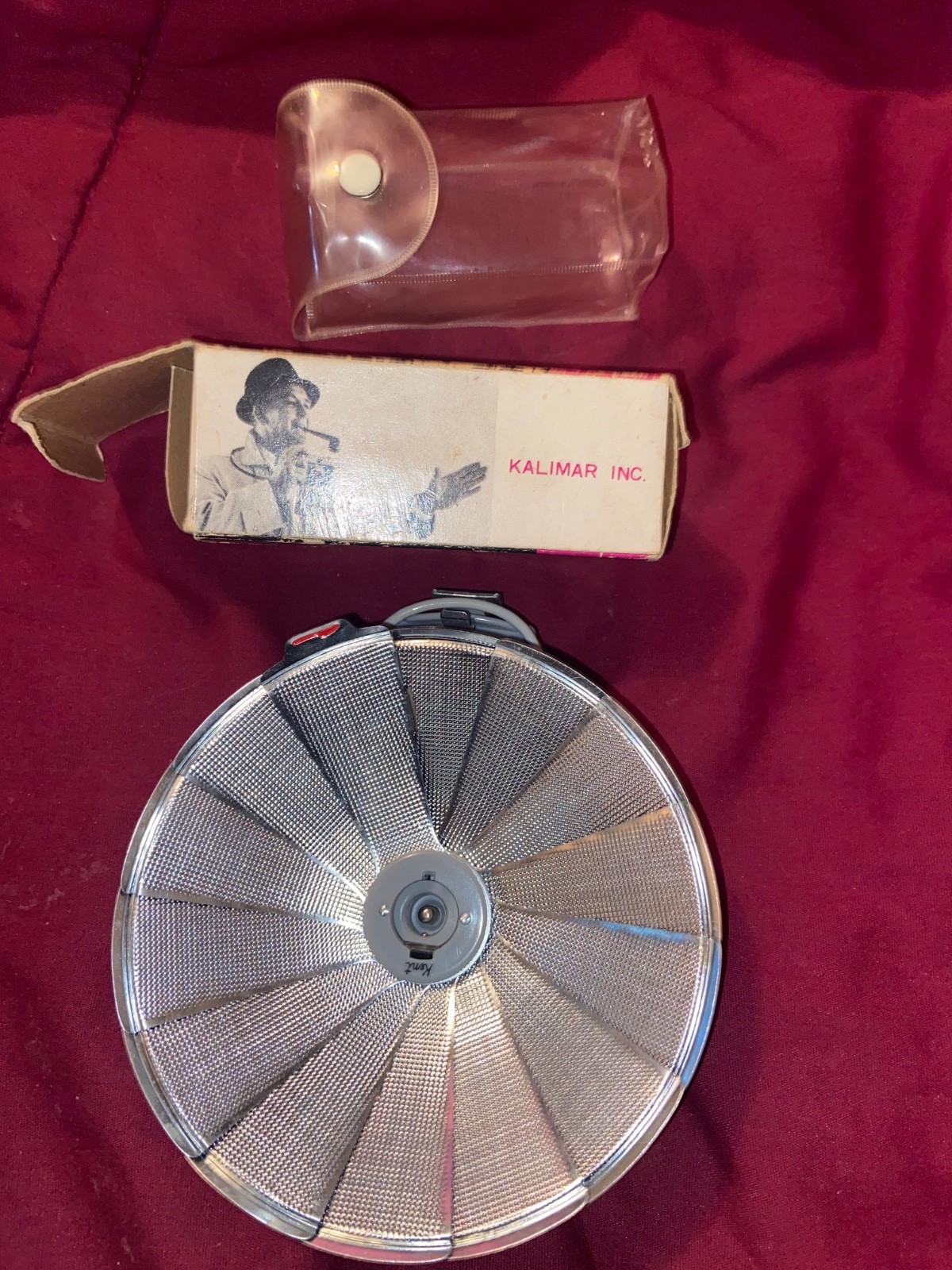 Vintage Kalimar PM Mag 5 multi bounce flash gun 1960s camera accessory In Box