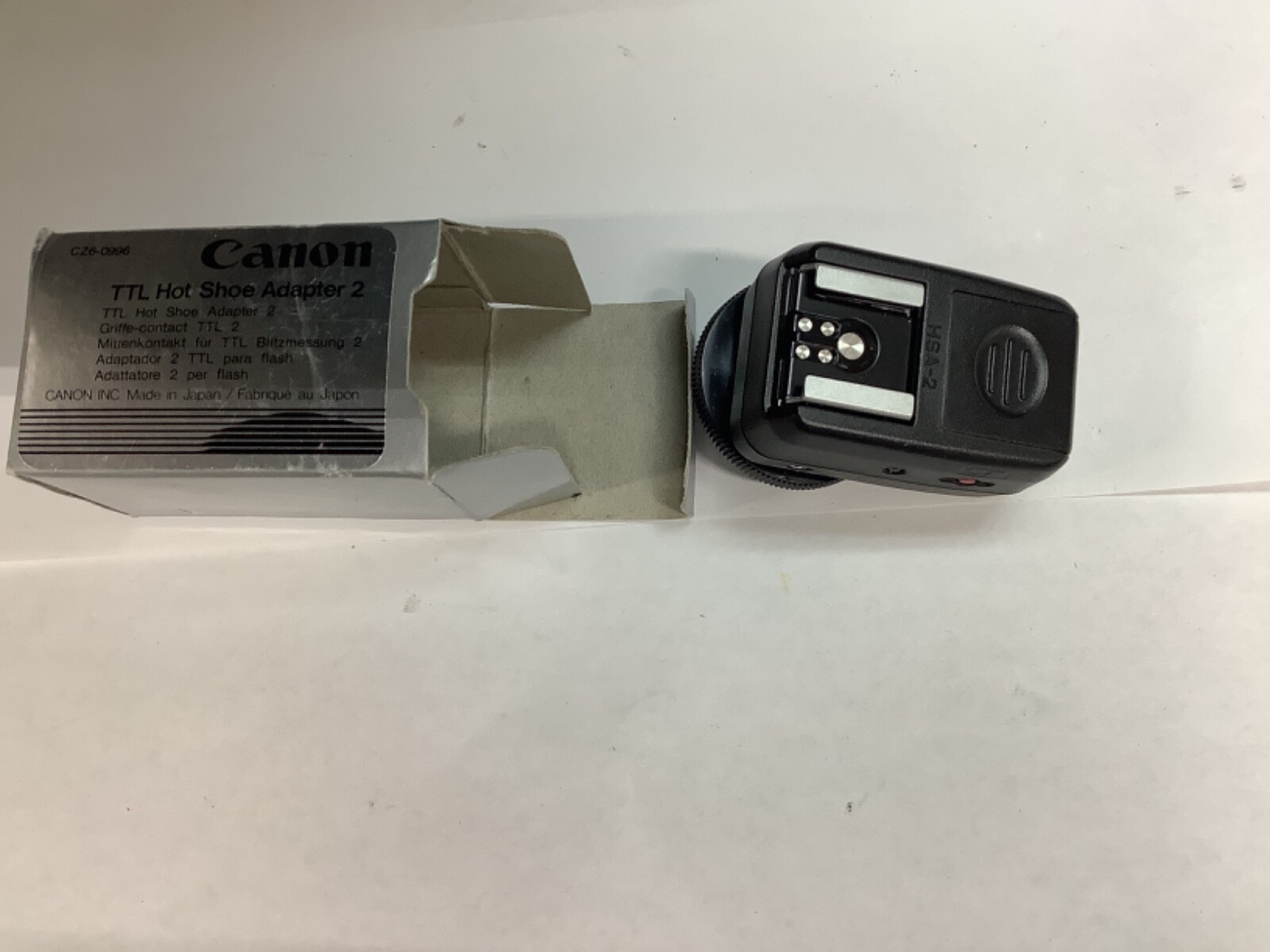 Canon TTL Hot Shoe Adapter 2 With Box And Instructions