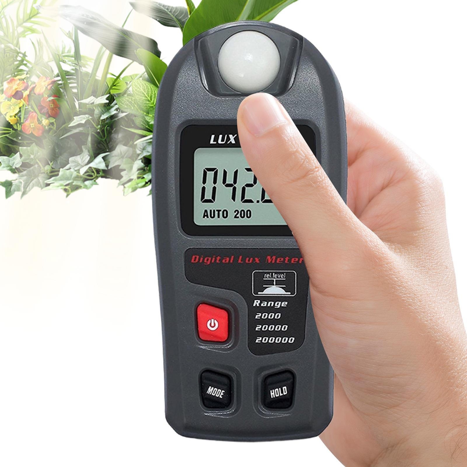 Light Meter For Photography Grow Plants Digital LCD Screen Camera Light Meter