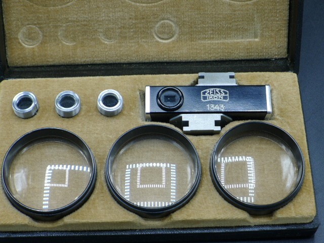 [MINT+] Zeiss Ikon 1343 Contameter Complete Set w Case 20 30 50