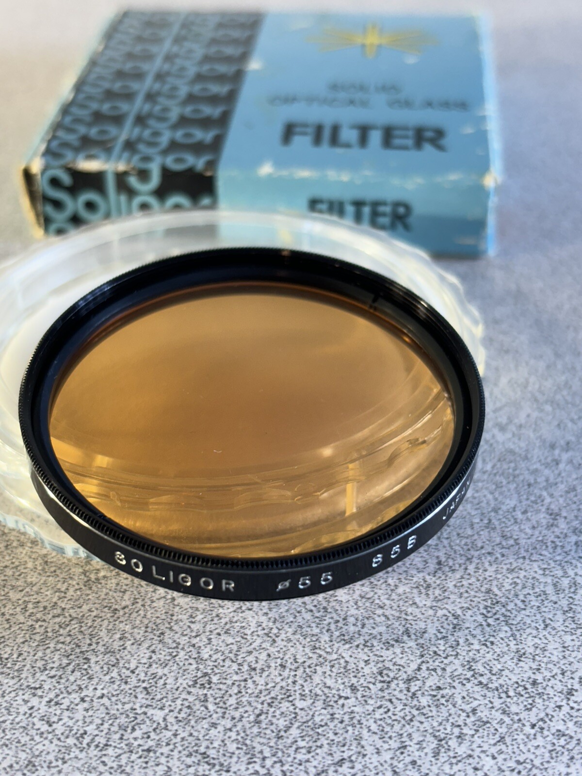 Vintage Soligor SOLID OPTICAL GLASS 55mm PL (Polarising) Filter – MADE IN JAPAN