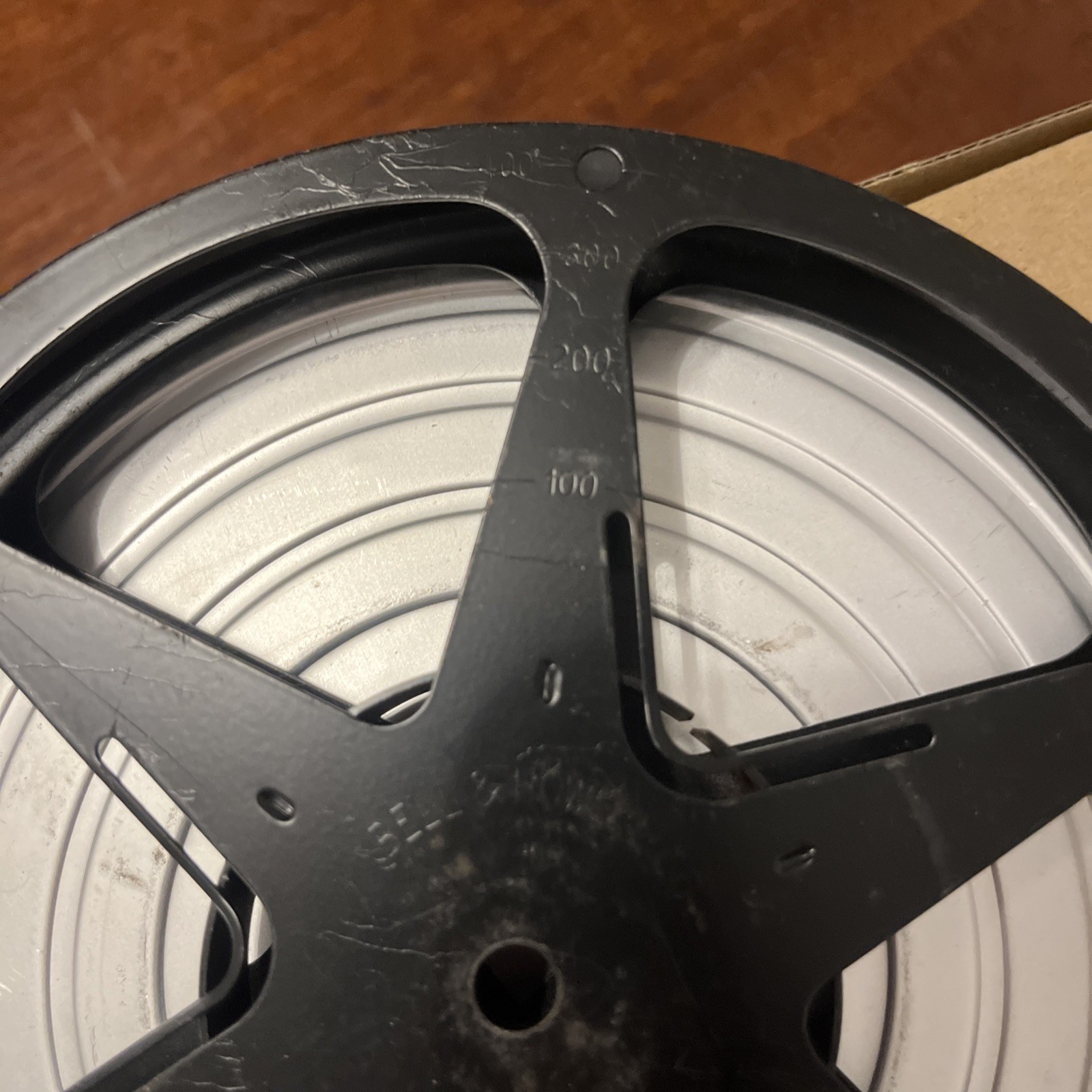 Bell & Howell 7” Aluminum Film Cannister 400’ Film Reel Very Nice Condition