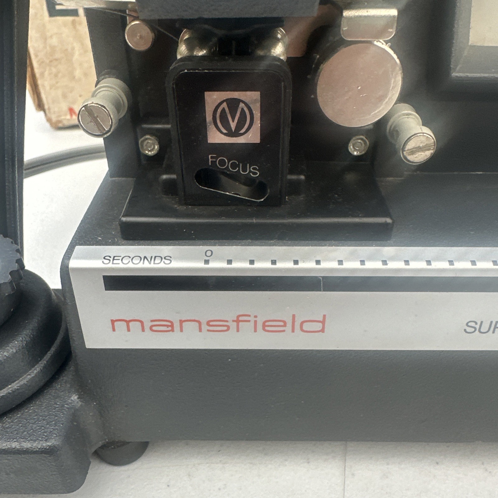 VTG Mansfield Super Eight Reporter Editor 2080 w/ Splicer Box WORKS Film Cinema